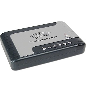 Stand Alone LCD Platinum TV Tuner Box w/Remote & PiP